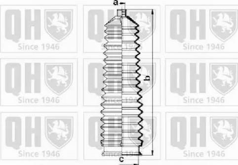 Quinton Hazell QG1470 - Bellow Set, steering autospares.lv