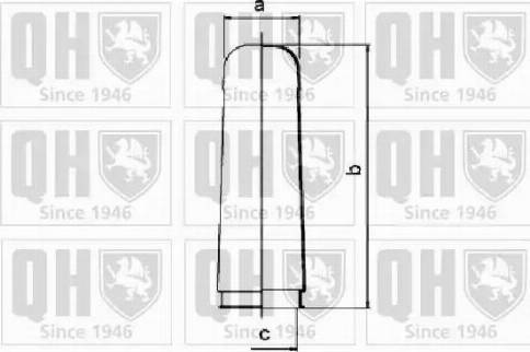 Quinton Hazell QG1081 - Bellow, steering autospares.lv