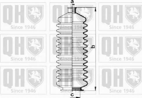 Quinton Hazell QG1397 - Bellow Set, steering autospares.lv