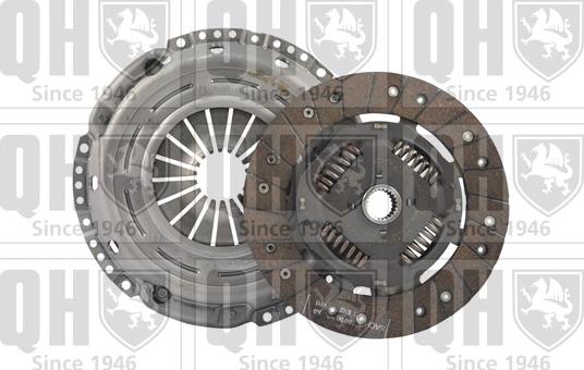 Quinton Hazell QKT4611AF - Clutch Kit autospares.lv