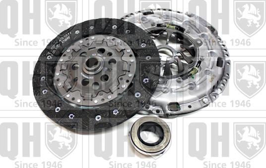 Quinton Hazell QKT4046AF - Clutch Kit autospares.lv