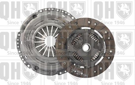 Quinton Hazell QKT4020AF - Clutch Kit autospares.lv