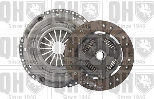 Quinton Hazell QKT4028AF - Clutch Kit autospares.lv