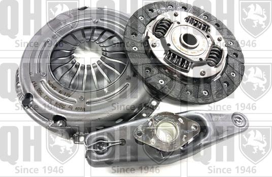 Quinton Hazell QKT4154AF - Clutch Kit autospares.lv