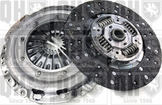 Quinton Hazell QKT4789AF - Clutch Kit autospares.lv