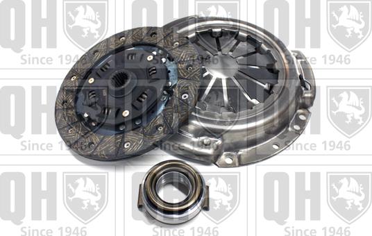 Quinton Hazell QKT593AF - Clutch Kit autospares.lv