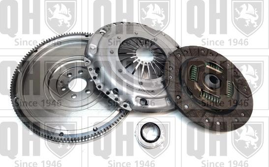 Quinton Hazell QKT5080AF - Clutch Kit autospares.lv