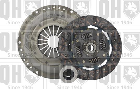 Quinton Hazell QKT1496AF - Clutch Kit autospares.lv