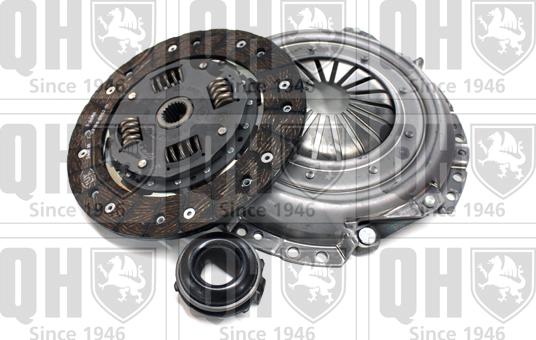 Quinton Hazell QKT1454AF - Clutch Kit autospares.lv