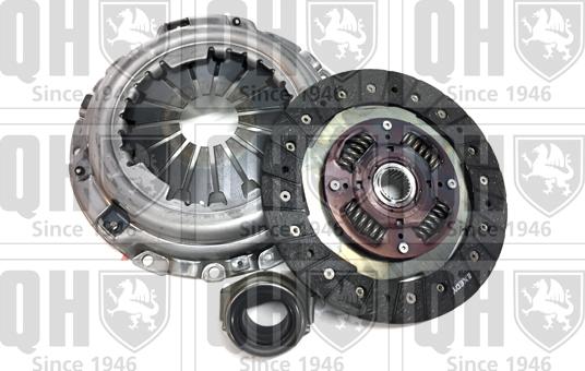 Quinton Hazell QKT1406AF - Clutch Kit autospares.lv