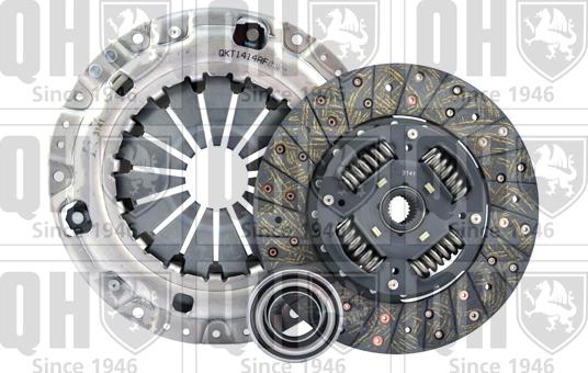 Quinton Hazell QKT141AF - Clutch Kit autospares.lv