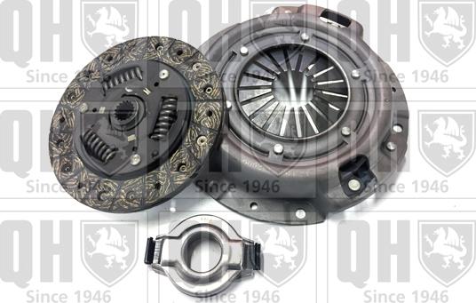 Quinton Hazell QKT1548AF - Clutch Kit autospares.lv