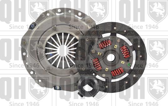 Quinton Hazell QKT1551AF - Clutch Kit autospares.lv