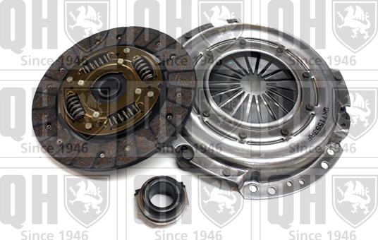 Quinton Hazell QKT1553AF - Clutch Kit autospares.lv