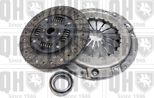 Quinton Hazell QKT1504AF - Clutch Kit autospares.lv