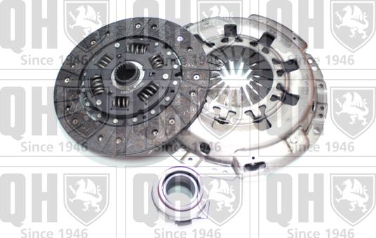 Quinton Hazell QKT1507AF - Clutch Kit autospares.lv