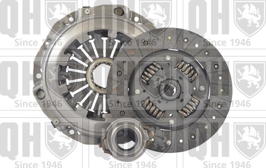 Quinton Hazell QKT1517AF - Clutch Kit autospares.lv