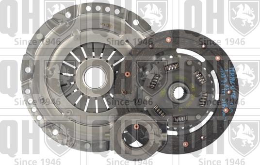 Quinton Hazell QKT165AF - Clutch Kit autospares.lv