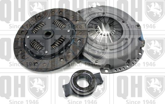 Quinton Hazell QKT1627AF - Clutch Kit autospares.lv