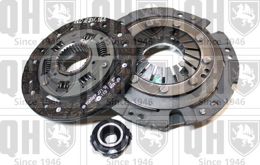 Quinton Hazell QKT1141AF - Clutch Kit autospares.lv