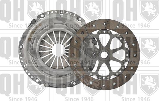 Quinton Hazell QKT1896AF - Clutch Kit autospares.lv