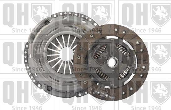 Quinton Hazell QKT180AF - Clutch Kit autospares.lv