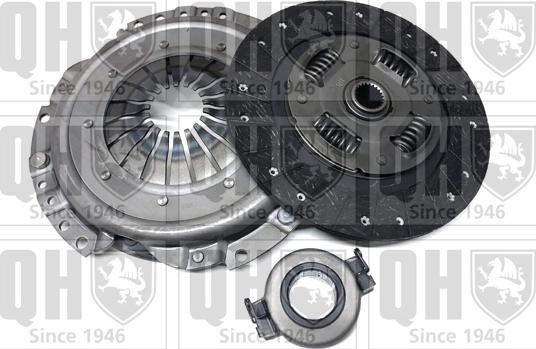 Quinton Hazell QKT1814AF - Clutch Kit autospares.lv