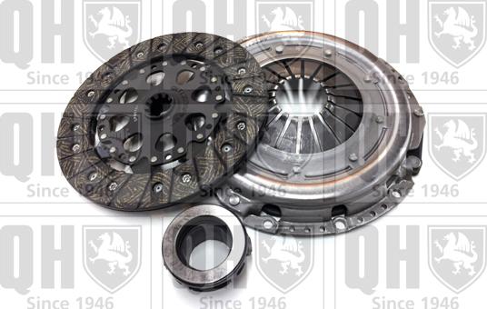 Quinton Hazell QKT1303AF - Clutch Kit autospares.lv