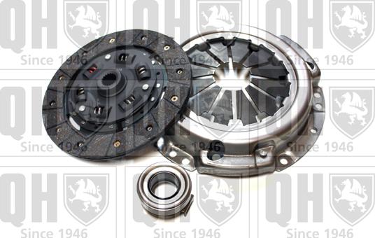 Quinton Hazell QKT1213AF - Clutch Kit autospares.lv