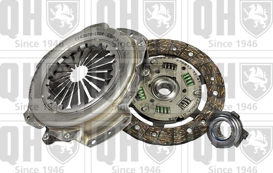 Quinton Hazell QKT1792AF - Clutch Kit autospares.lv