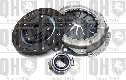 Quinton Hazell QKT1718AF - Clutch Kit autospares.lv