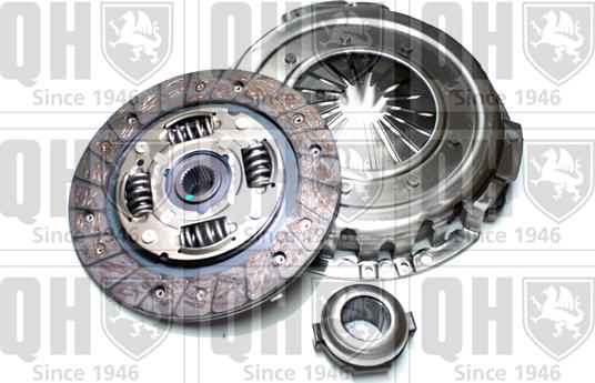 Quinton Hazell QKT1782AF - Clutch Kit autospares.lv