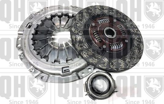 Quinton Hazell QKT1722AF - Clutch Kit autospares.lv