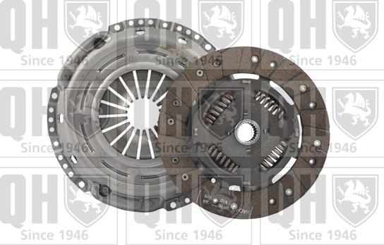 Quinton Hazell QKT2960AF - Clutch Kit autospares.lv