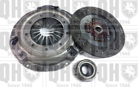 Quinton Hazell QKT2492AF - Clutch Kit autospares.lv