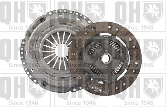 Quinton Hazell QKT2447AF - Clutch Kit autospares.lv