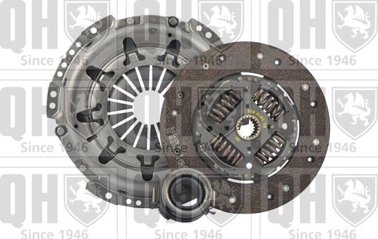 Quinton Hazell QKT2466AF - Clutch Kit autospares.lv