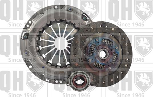 Quinton Hazell QKT2462AF - Clutch Kit autospares.lv