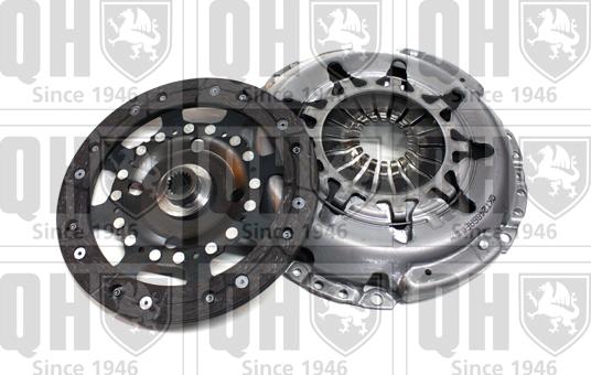 Quinton Hazell QKT2486AF - Clutch Kit autospares.lv