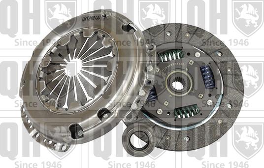 Quinton Hazell QKT2481AF - Clutch Kit autospares.lv