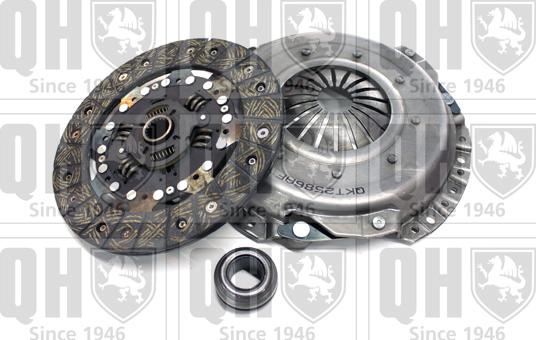 Quinton Hazell QKT2586AF - Clutch Kit autospares.lv