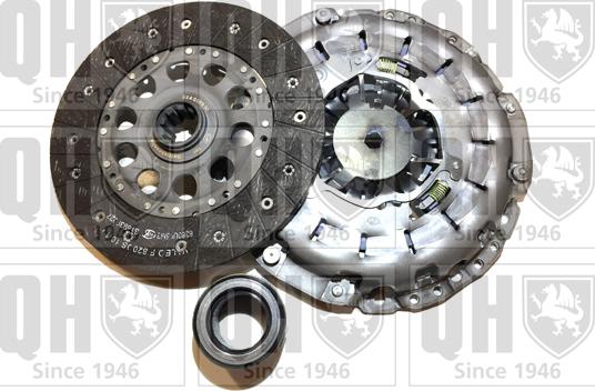 Quinton Hazell QKT2581AF - Clutch Kit autospares.lv