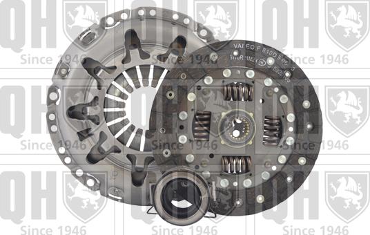 Quinton Hazell QKT2634AF - Clutch Kit autospares.lv