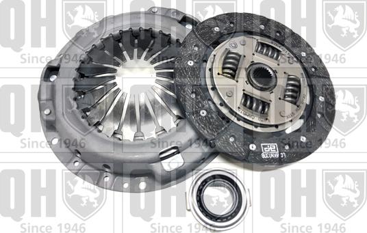 Quinton Hazell QKT2670AF - Clutch Kit autospares.lv