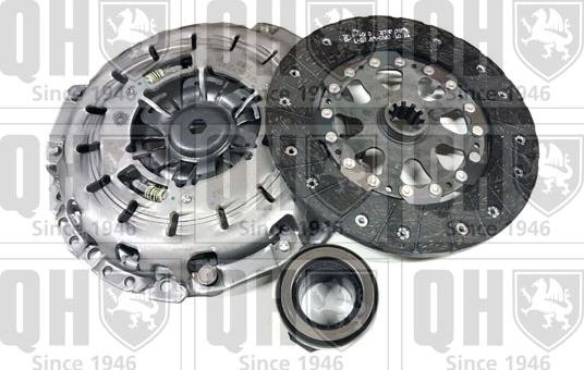 Quinton Hazell QKT2041AF - Clutch Kit autospares.lv