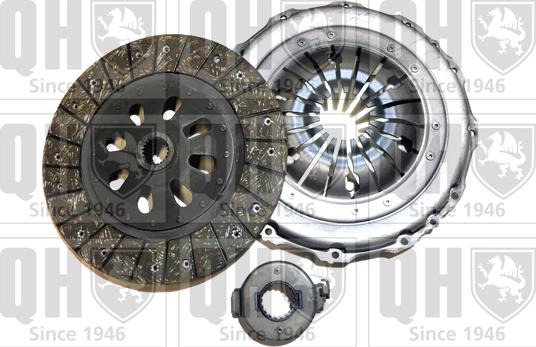 Quinton Hazell QKT2047AF - Clutch Kit autospares.lv