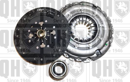 Quinton Hazell QKT2019AF - Clutch Kit autospares.lv