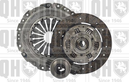 Quinton Hazell QKT2135AF - Clutch Kit autospares.lv