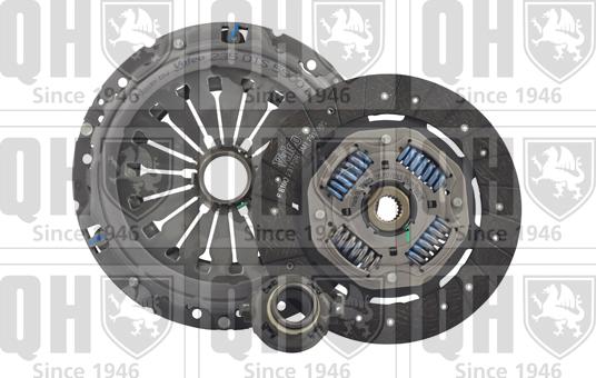 Quinton Hazell QKT2851AF - Clutch Kit autospares.lv