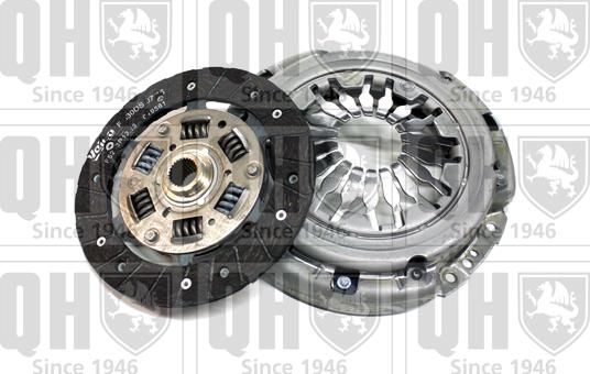 Quinton Hazell QKT2805AF - Clutch Kit autospares.lv